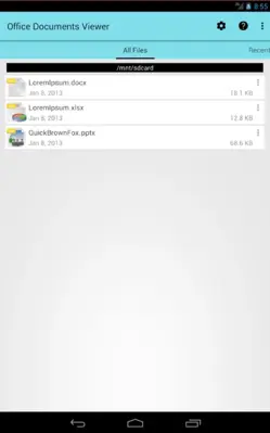 Office Documents Viewer (Free) android App screenshot 3