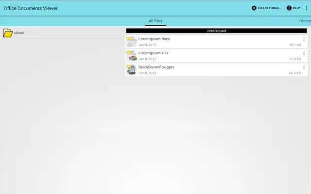 Office Documents Viewer (Free) android App screenshot 5